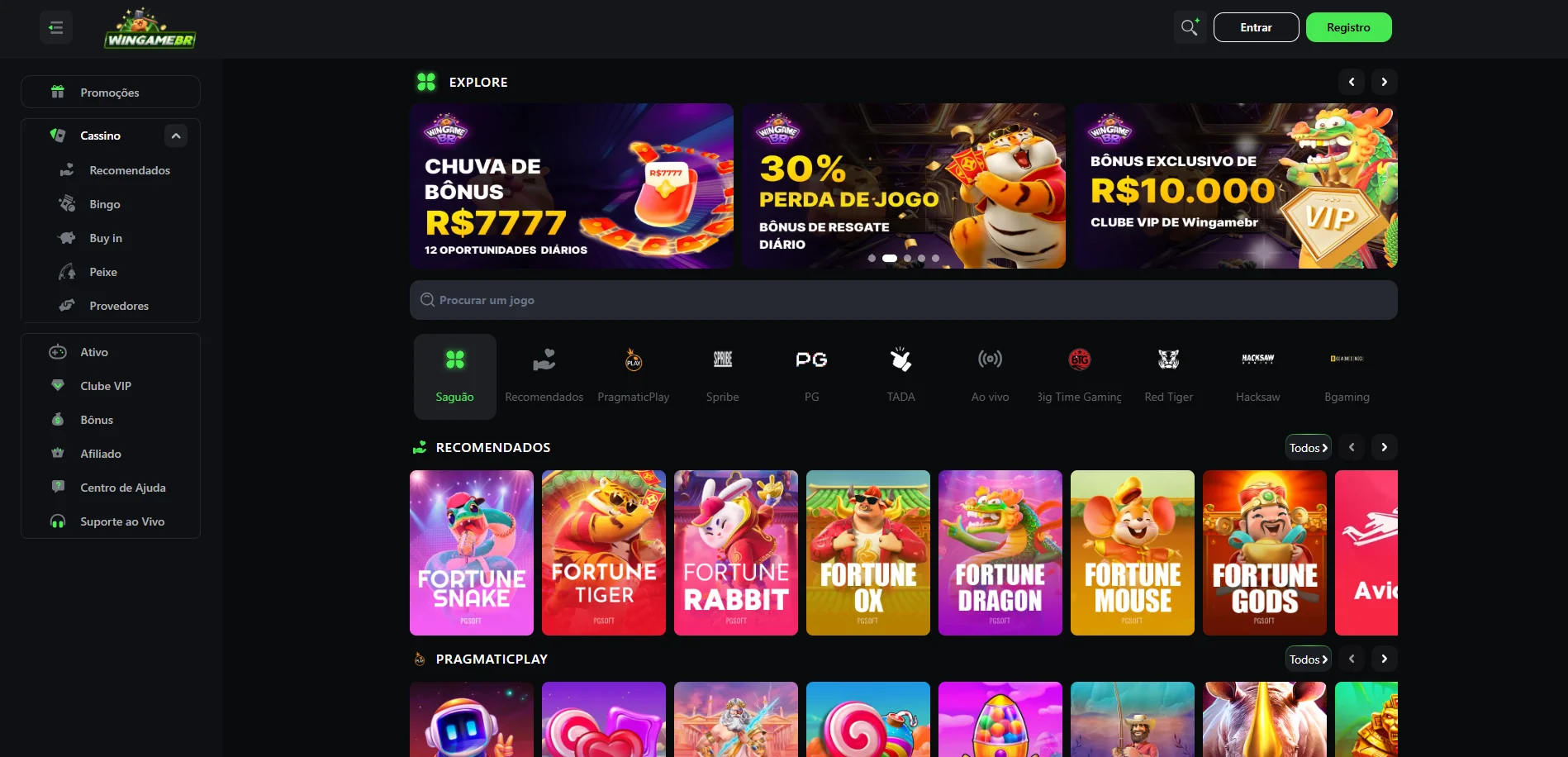 Wingame BR Casino